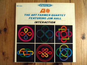 オリジナル / The Art Farmer Quartet Featuring Jim Hall ジムホール / Interaction / Atlantic / SD 1412 / US盤