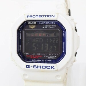 2311-625 カシオ 電波ソーラー 腕時計 CASIO G-SHOCK GWX-5600C-1JF G-LIDE サマーモデル タフソーラー ホワイト 純正ベルト
