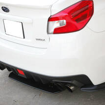 スバル VA系 15-19 WRX STI 未塗装品 リア アンダースポイラー 素地(黒) 2015-2019 エアロパーツ_画像1