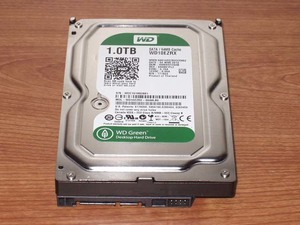 ★ 1TB ★ Western Digital Green 【 WD10EZRX 】 良品 ★864