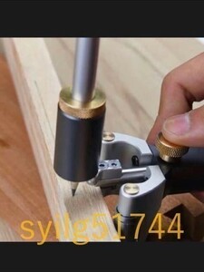 016:大工ツール リニア アークデュアル DIY ローラー スクライブ 木工 マーキング 曲線 定規 工具 直線 ライン