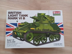 VULCAN　バルカン　1/35　イギリス　MarkⅥB　軽戦車