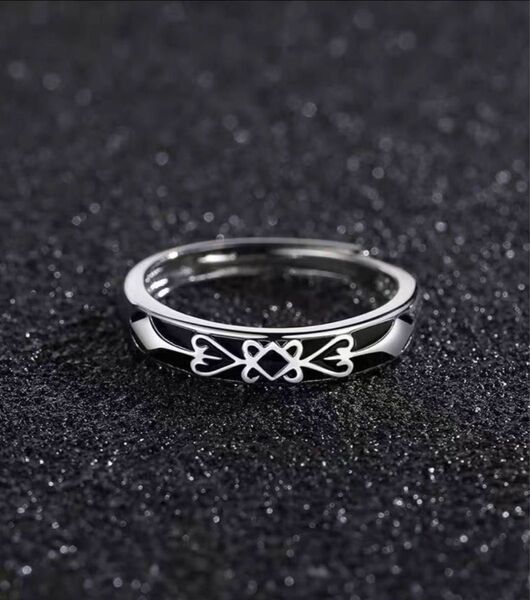 リング 指輪 メンズ ステンレス アクセサリー フリーサイズ