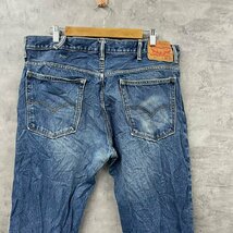 Levi's517TM ブルージップフライ デニムジーンズパンツ W38L36 実寸Ｗ38in 赤タブ USA 海外輸入 古着 LK10601_画像4