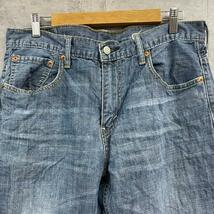 Levi's569TM ブルー ジップフライ デニムジーンズパンツ W33L30 赤タブ 00569-0133 USA 海外輸入 古着 L220529-N289_画像7