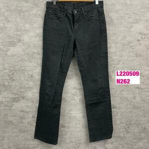 Levi's511tm Black-Zip Fly Etrenge Denim Jeans Jeans Jeans 30 × 32 Blanc Tab 51166-0024 США за рубежом Импорт Старая одежда L220509-N262