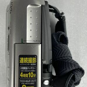 真749【Panasonic/パナソニック】Panasonic『NV-DS7』MiniDVビデオカメラ バッテリー付き『VW−VBD23』の画像7