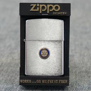 送料無料 ZIPPO 1984年 ロータリー インターナショナル 長期保管品 プラケース付き ROTARY INTERNATIONAL ロータリークラブ ビンテージ 