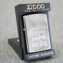 送料無料 ZIPPO 1991年 Ⅶ 3書体（1932-1957 1958-1979 1980-） 長期保管品 プラケース付き ビンテージ レトロ_画像2