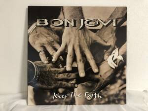 EUオリジナル Bon Jovi / Keep The Faith LP ボン・ジョヴィ キープ・ザ・フェイス EU Original
