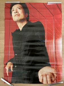 矢沢永吉 B2サイズポスター 赤いポスター 日本ロック ミュージシャン 