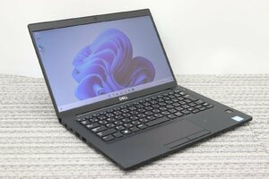 N1106◎1円【i5第8世代】DELL / Latitude 7390 / CPU :core i5-8250U@1.60GHz / メモリ：16GB / SSD：512GB / Windows11 Pro