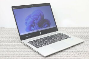 N1107◎1円【i5第8世代】HP / ProBook 430 G6 / CPU：core i5-8265U@1.60GHz / メモリ：8G / SSD：256G / Windows11 Pro