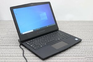 N1121【i7第7世代】DELL / Alienware 13R3 / CPU：core i7-7700HQ@2.80GHz / メモリ：32GB / SSD：512G / Windows10 Pro