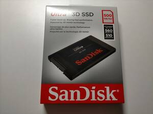 【新品】SanDisk SSD Ultra 3D 500GB 2.5インチ SATA SDSSDH3-500G-G26　#2