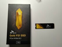 【動作確認済】SK hynix Gold P31 1TB 内蔵SSD PCIe NVMe Gen3 M.2 2280　SHGP31-1000GM-2_画像1