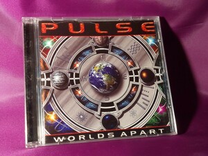 CD♪PULSE/Worlds Apart♪Bob Catleyのgt.V.O'regan (Eden, Legion, Escape, etc..) とS.Abbotts(Vo)によるUK産メロディアスHR/2004年/2nd
