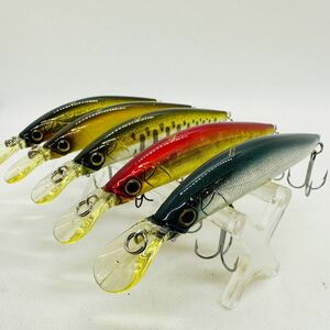 送料無料・美品『メガバス リップインベイト S 5個セット』Megabass LIPINBAIT シンキング ミノー