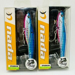 送料140円・新品『メガバス ナダ スパロー 30g 2個セット』3点落札送料無料■MEGABASS nade SPARROW メタル バイブ バイブレーション