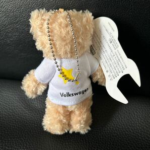 未使用★VOLKSWAGEN MEISTER Mini BEAR VW フォルクスワーゲン ミニマイスターベア マスコット (くま テディベア) ★ツリー＆星Tシャツの画像4