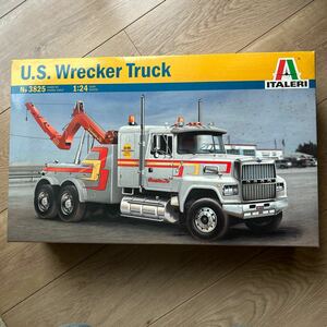 ita rely Italeri 1/24 U.S. Wreker truck( box unopened, passing of years ...) outside fixed form possibility : simple packing 