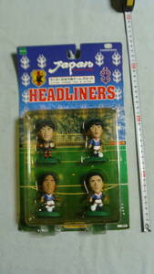 デッドストック　HEADLINERS '98 サッカー日本代表 Dセット　川口・相馬・秋田・小野
