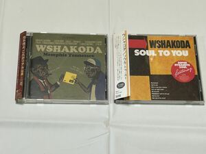 ●O523●CD ウシャコダ Wshakoda. 2枚まとめて 　Memphis Tennessee SOUL TO YOU 