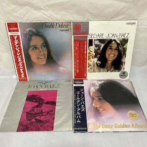 ◎O052◎LP レコード Joan Baez ジョーン・バエズ まとめて4枚 The Best of Joan Baez/心・愛・祈り/ゴールデン・アルバム 他の画像1