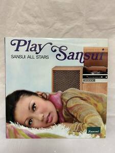 O516 LP レコード SANSUI ALL STARS PLAY SANSUI/前田憲男 北村英治 ジミー竹内 岡崎広志 尾田悟 他/SSR-103/非売品 NOT FOR SALE 和ジャズ