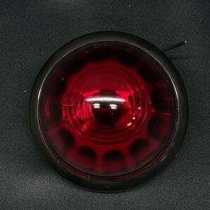 YT-443 20個 レッド 赤 トップマーカーランプ ガラスレンズ 電球式 24V レトロ デコトラ アート ヤック トラックショップASCの画像3