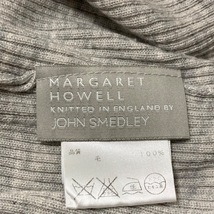 マーガレットハウエル MargaretHowell 長袖セーター サイズ2 M - グレー レディース タートルネック/JOHN SMEDLEYコラボ トップス_画像3