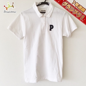  Pink House PINK HOUSE polo-shirt with short sleeves - white × black lady's tops 