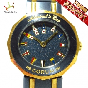 CORUM(コルム) 腕時計 アドミラルカップ 24.810.31 V052 レディース ダークネイビー