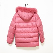 モンクレール MONCLER ダウンコート サイズ00 XS VALENTINE(バレンタイン) ピンク レディース 長袖/冬 コート_画像2