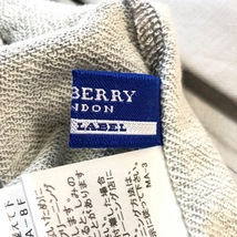 バーバリーブルーレーベル Burberry Blue Label サイズ36 S - グレー レディース クルーネック/半袖/ミニ ワンピース_画像4