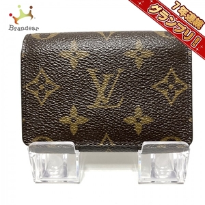 ルイヴィトン LOUIS VUITTON 名刺入れ M62920 アンヴェロップカルトドゥヴィジット モノグラム・キャンバス - CA0066 財布 モノグラム