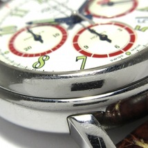 Chopard(ショパール) 腕時計 ミッレミリア1997 8316 メンズ SS/革ベルト/クロノグラフ 白_画像9