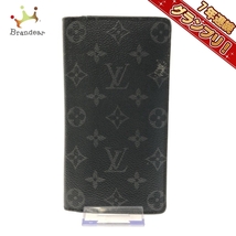 ルイヴィトン LOUIS VUITTON 長財布 M61697 ポルトフォイユ・ブラザ モノグラム・エクリプス キャンバス モノグラム・エクリプス TN1117_画像1