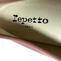 レペット repetto フラットシューズ 39 - レザー ピンク レディース 靴_画像5