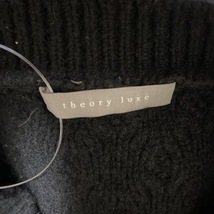 セオリーリュクス theory luxe 長袖セーター サイズ38 M - 黒 レディース クルーネック トップス_画像3