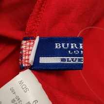 バーバリーブルーレーベル Burberry Blue Label 長袖カットソー サイズ38 M - レッド レディース ヘンリーネック 美品 トップス_画像3