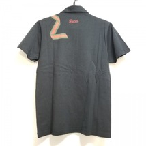 グッチ GUCCI 半袖ポロシャツ サイズM 179437 - 黒×レッド×マルチ メンズ シェリー トップス_画像2