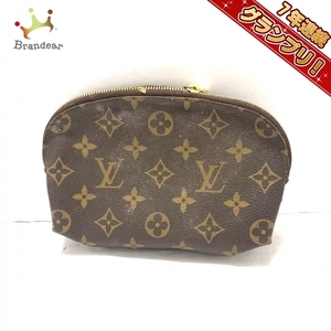 ルイヴィトン LOUIS VUITTON M47515 ポシェットコスメティックPM モノグラム・キャンバス - CA0999 ポーチ モノグラム