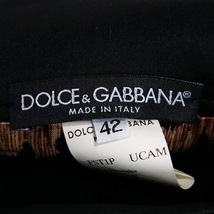 ドルチェアンドガッバーナ DOLCE&GABBANA スカート サイズ42 M - 黒 レディース ひざ丈 ボトムス_画像3