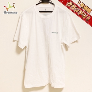 モンベル mont-bell 半袖Tシャツ サイズM - 白 メンズ クルーネック トップス