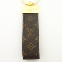 ルイヴィトン LOUIS VUITTON キーホルダー(チャーム) M65221 ポルト クレ・ドラゴンヌ モノグラム・キャンバス×金属素材 ゴールド DI0199_画像4