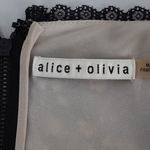 アリスオリビア alice+olivia チュニック サイズ2 M - 黒×マルチ レディース 半袖/花柄/レース ワンピース_画像3