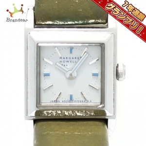 MargaretHowell(マーガレットハウエル) 腕時計 - 4520-T010016 レディース 白