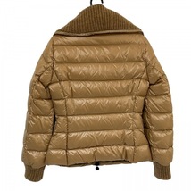 モンクレール MONCLER ダウンジャケット サイズ0 XS LIERRE ライトブラウン レディース 長袖/冬 美品 ジャケット_画像2