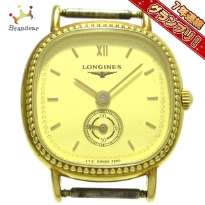 LONGINES(ロンジン) 腕時計 - レディース K18YG/金無垢/スモールセコンド ゴールド